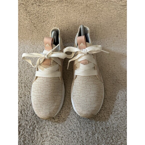 Adidas Edge Lux Bounce Running Shoes Sneakers  CQ1239 Ash Pearl Women’s Size 8.5 - Picture 3 of 9